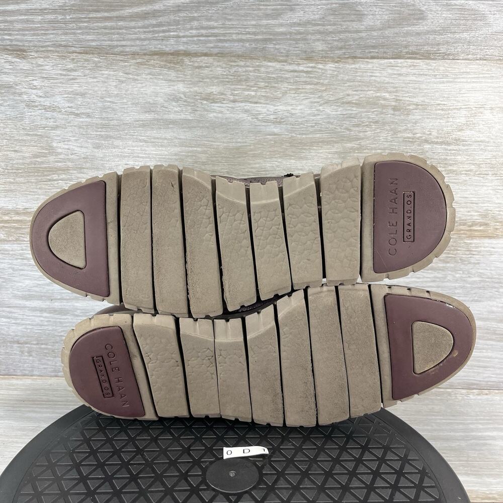 Cole Haan Men’s ZEROGRAND Brown Leather Wingtip Oxfords Size 10.5 - Picture 11 of 11